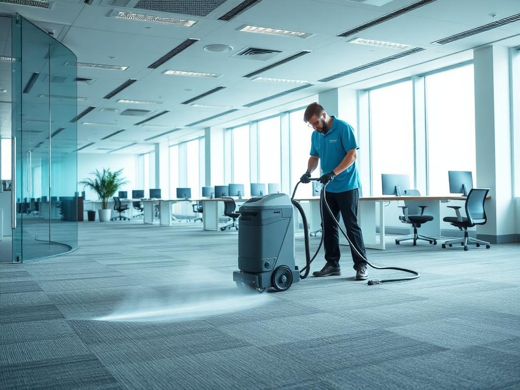 Servicio de limpieza profesional de alfombras en Santiago
